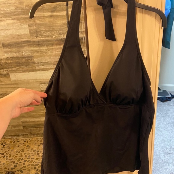 lands end halter tankini